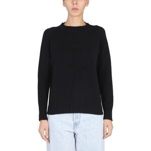 STEFANO MORTARI Women's Fine Knit Sweater Women BLACK Sweaters & Knitwear
